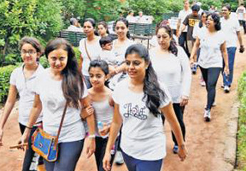 Breastfeeding Awareness Walk: To generate cultural support for moms